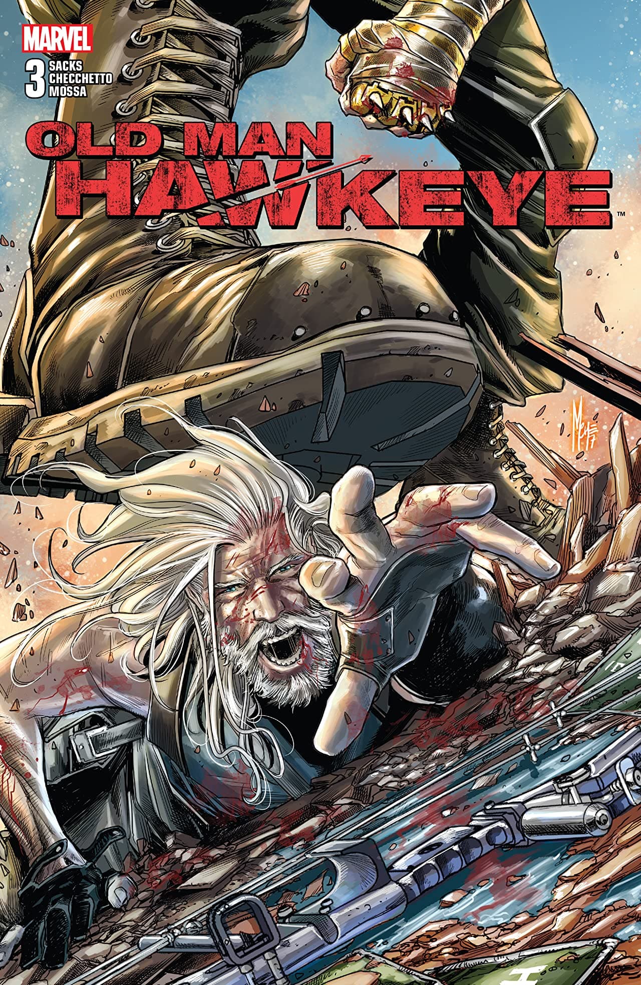 Old Man Hawkeye #3 cover
