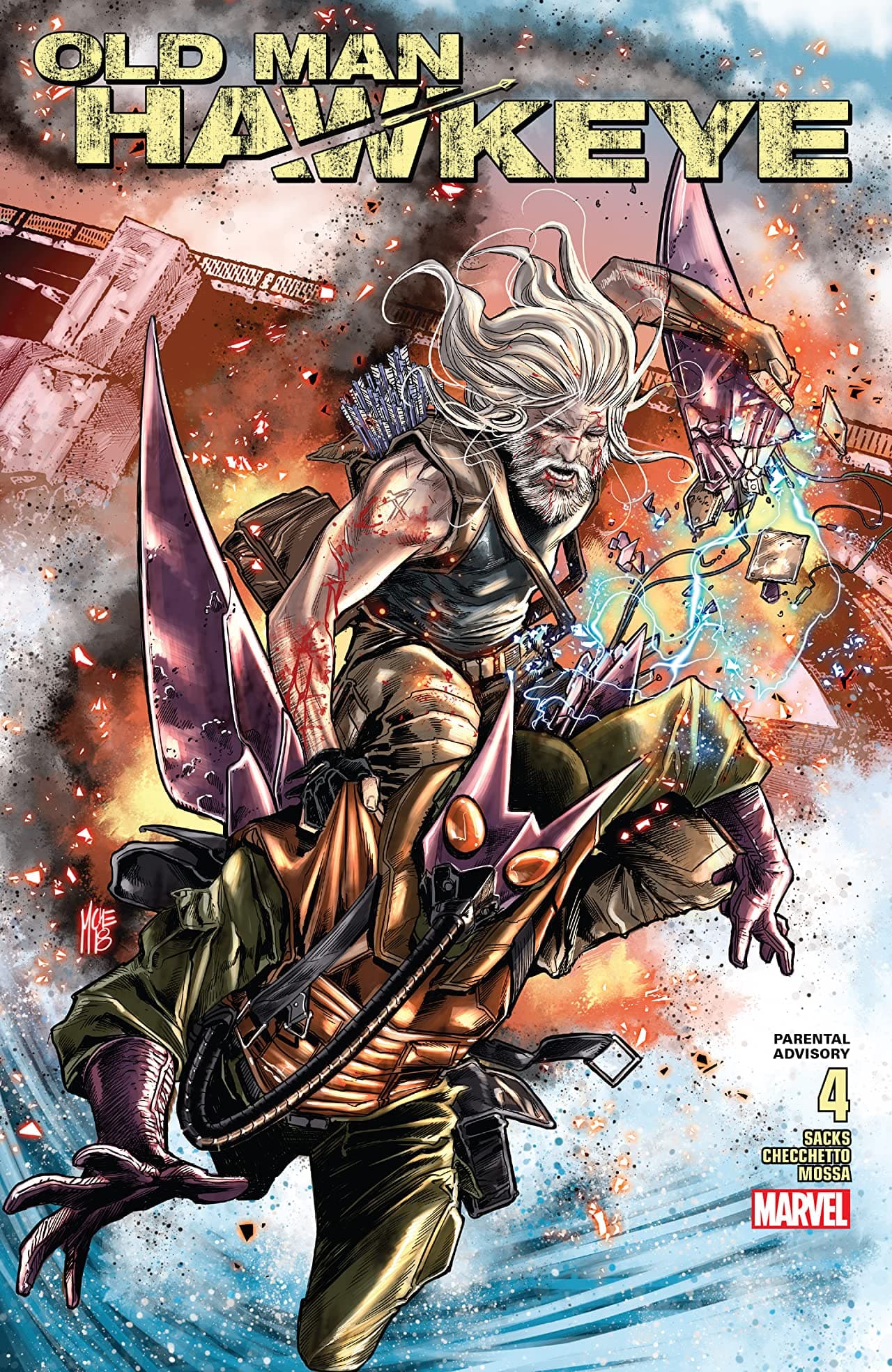 Old Man Hawkeye #4 cover