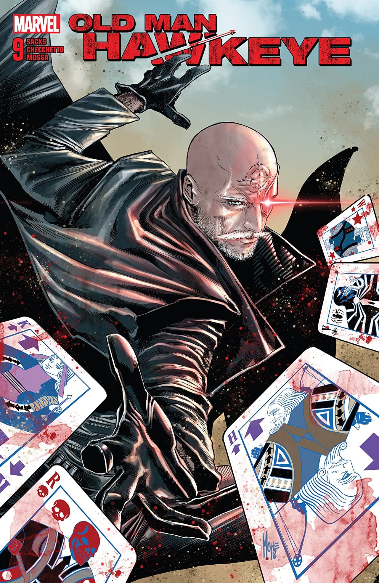 Old Man Hawkeye #9 cover