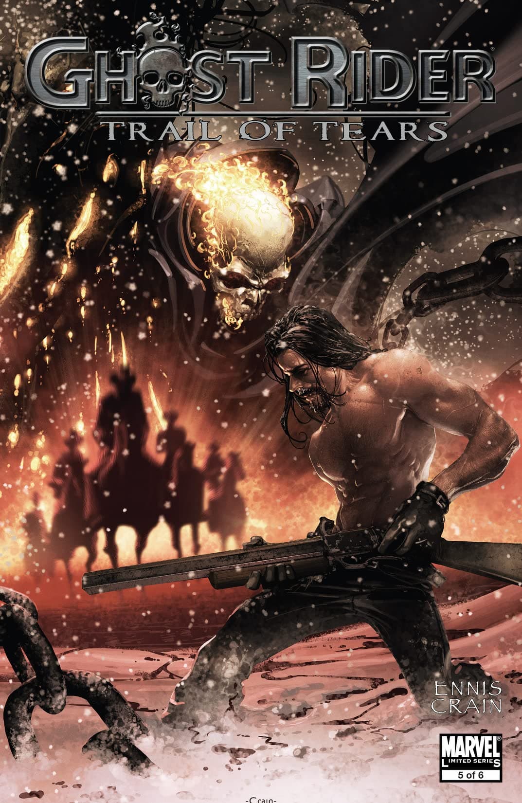 Ghost Rider: Trail of Tears #5 cover