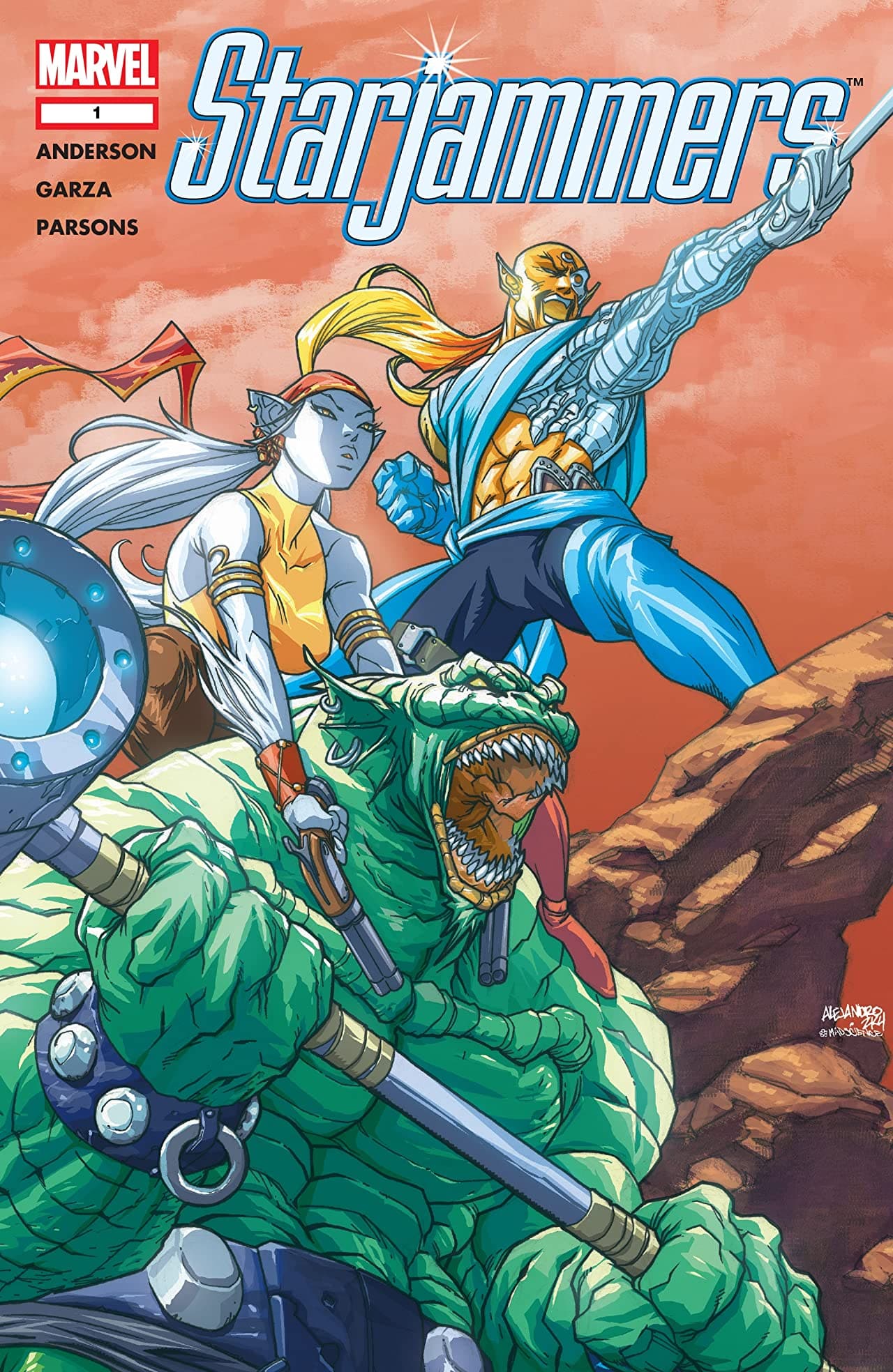 Starjammers #1 cover