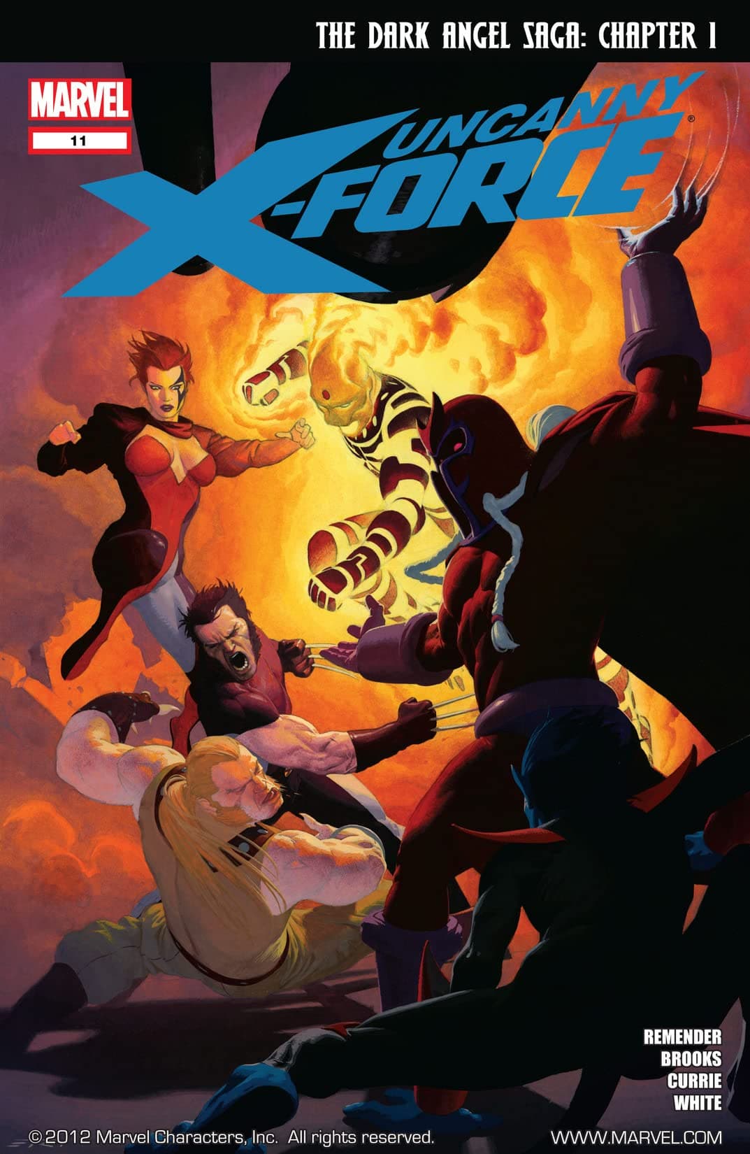Uncanny X-Force #11 cover