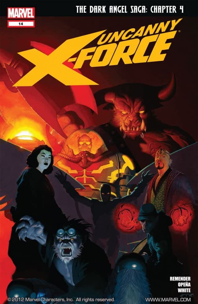 Uncanny X-Force #14 cover