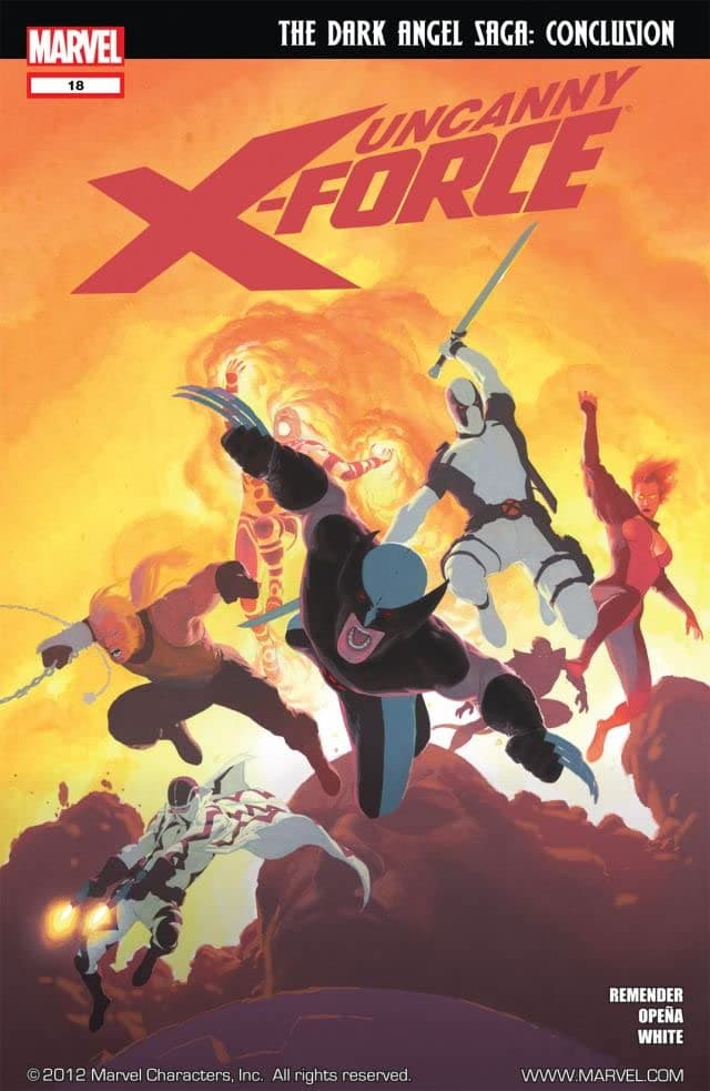 Uncanny X-Force #18 cover