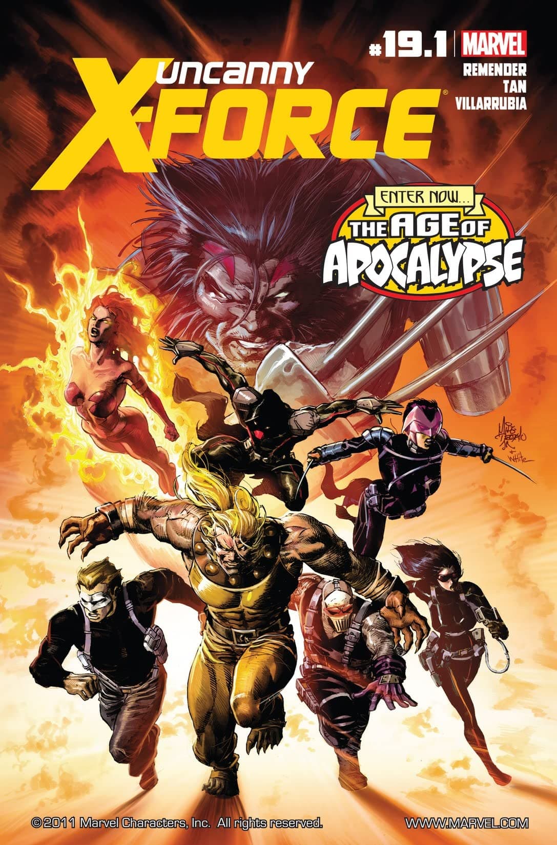 Uncanny X-Force #19.1 cover
