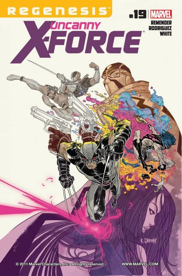Uncanny X-Force #19 cover