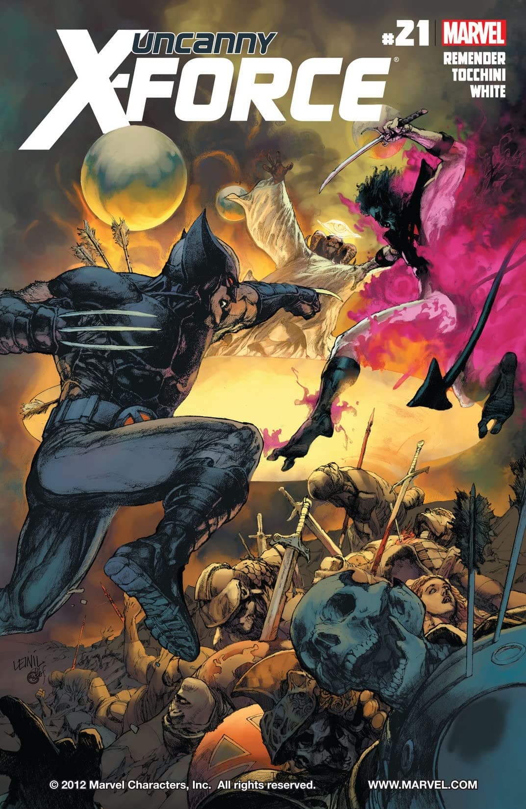 Uncanny X-Force #21 cover