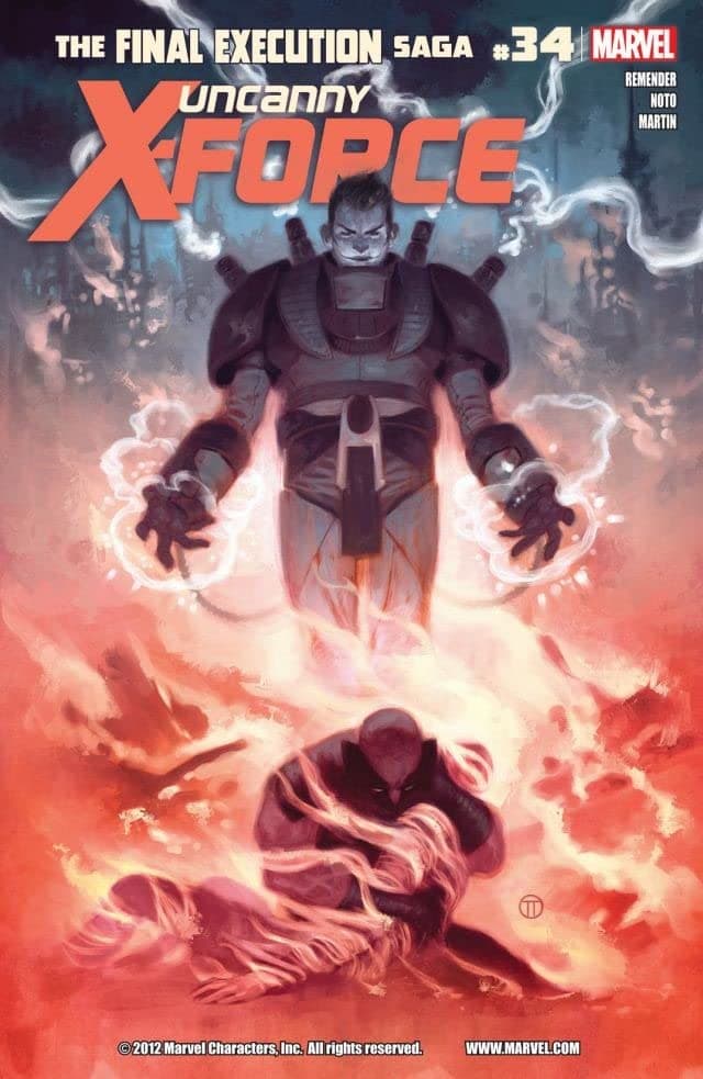 Uncanny X-Force #34 cover