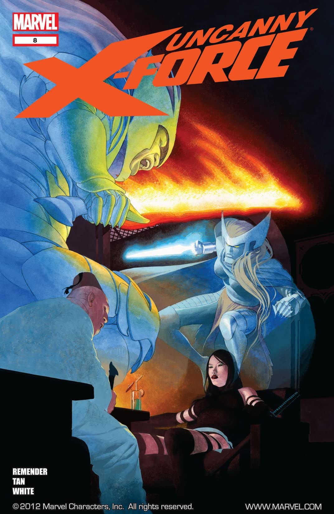 Uncanny X-Force #8 cover