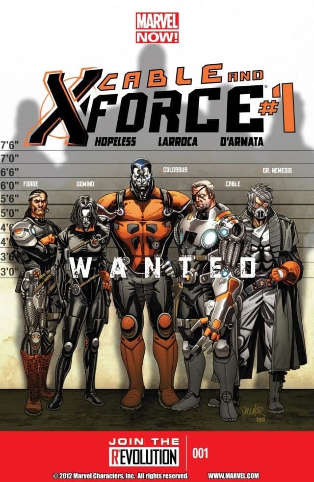 Cable and X-Force #1 cover
