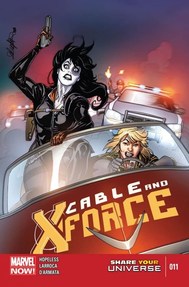 Cable and X-Force #11 cover