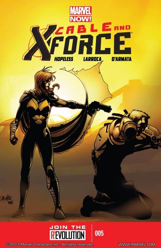 Cable and X-Force #5 cover