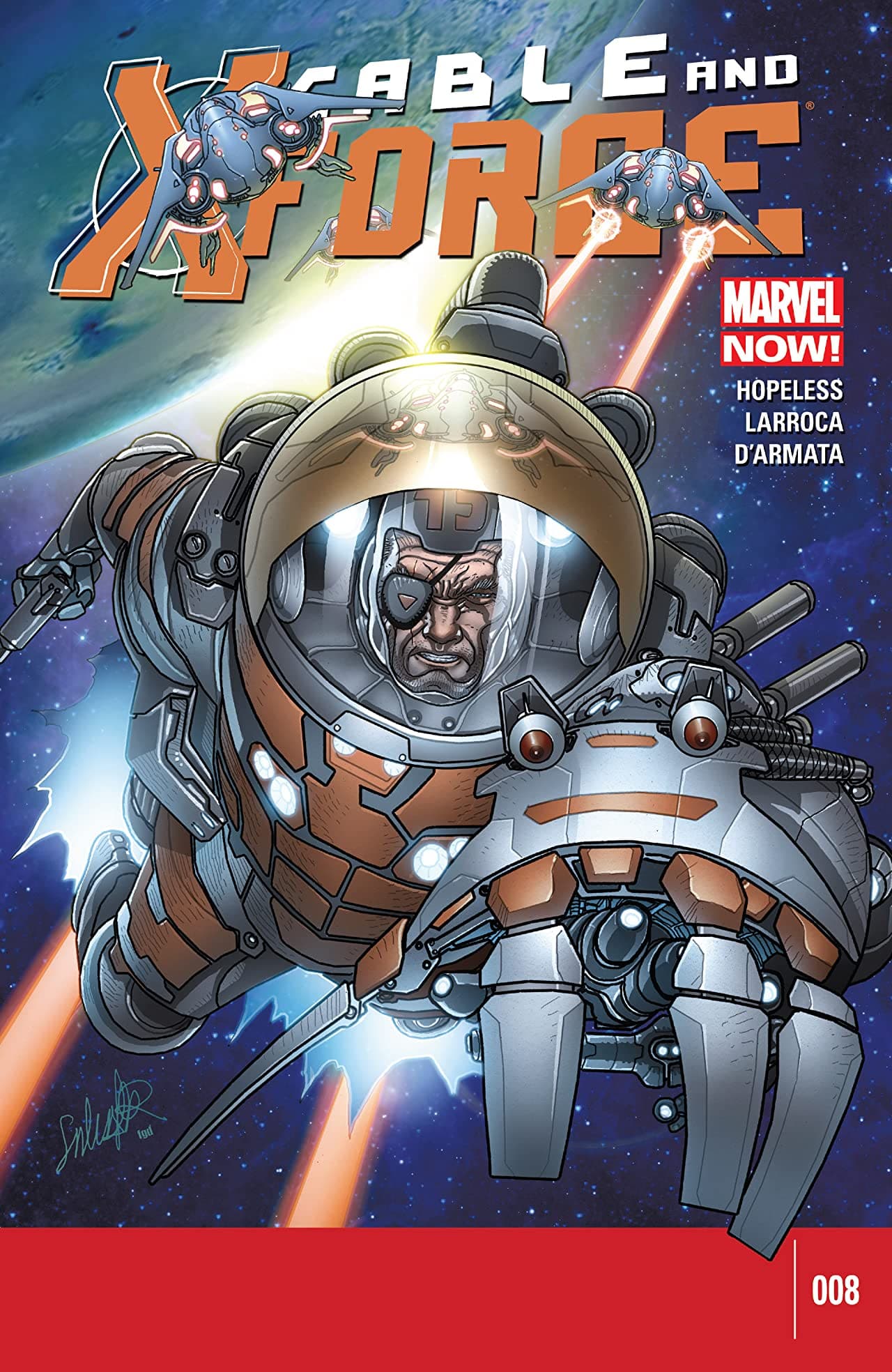 Cable and X-Force #8 cover