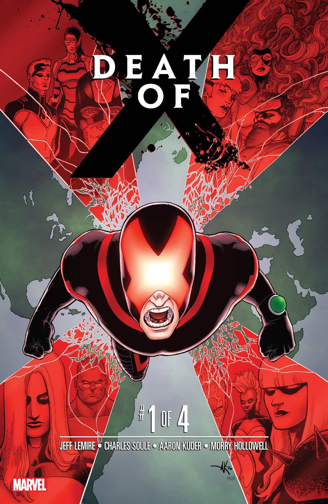 Death of X #1 cover