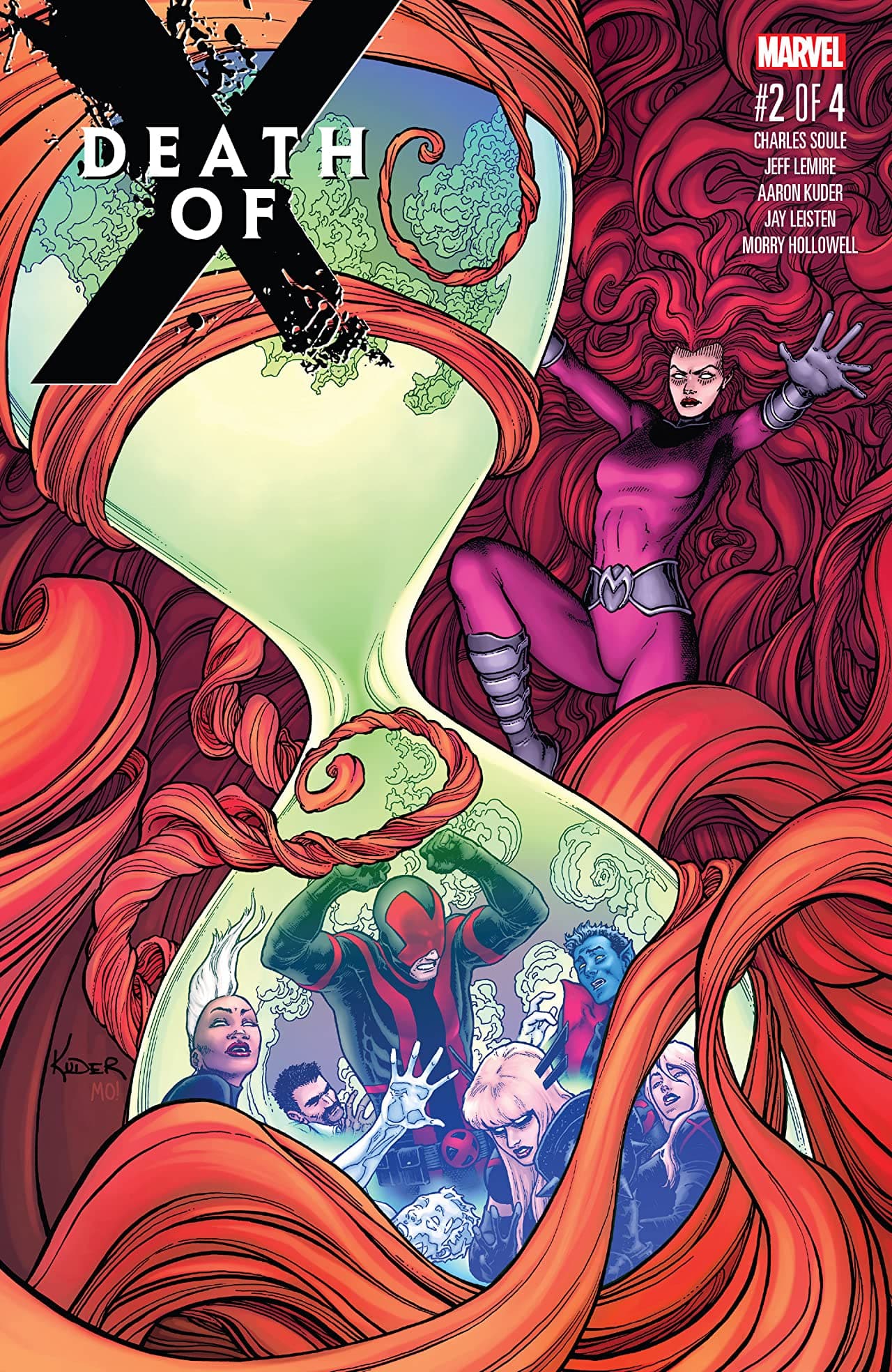 Death of X #2 cover