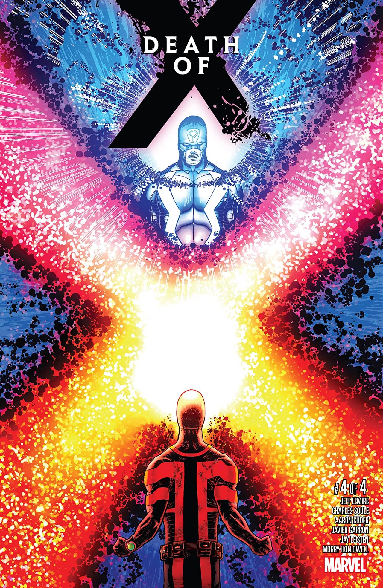 Death of X #4 cover