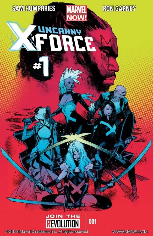 Uncanny X-Force #1 cover