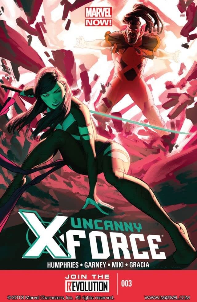 Uncanny X-Force #3 cover