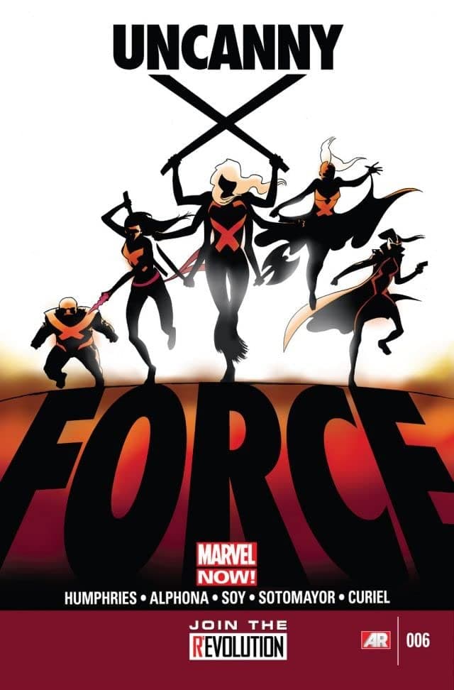 Uncanny X-Force #6 cover