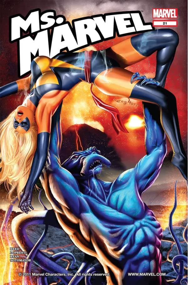 Ms. Marvel #21 cover