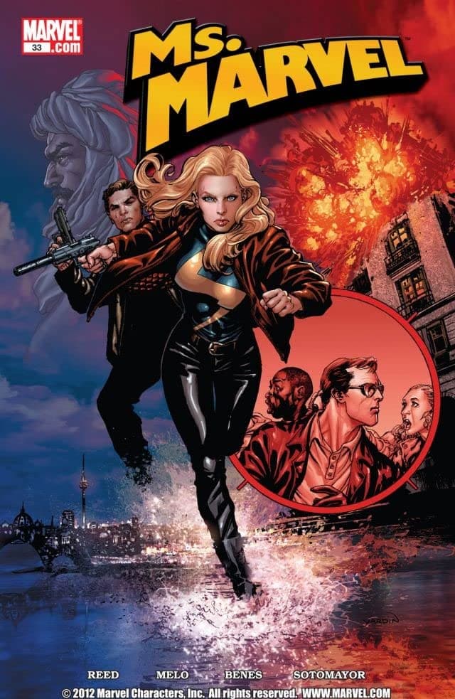 Ms. Marvel #33 cover