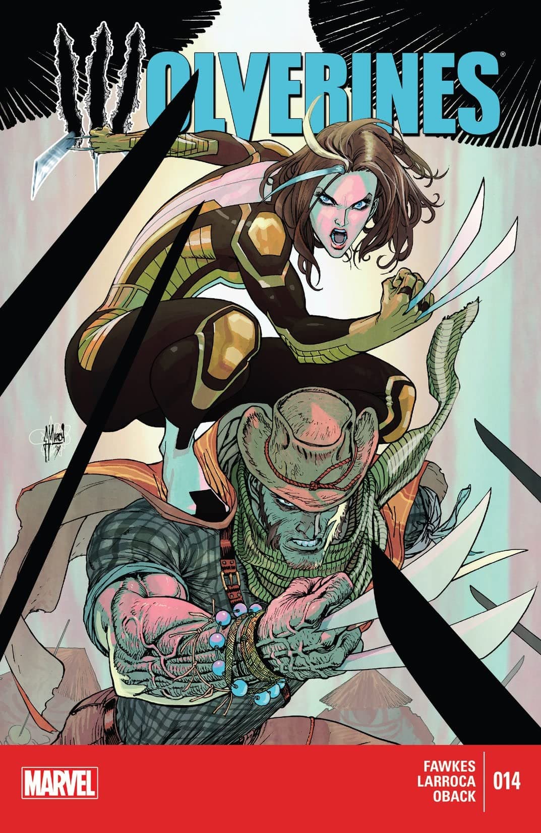Wolverines #14 cover