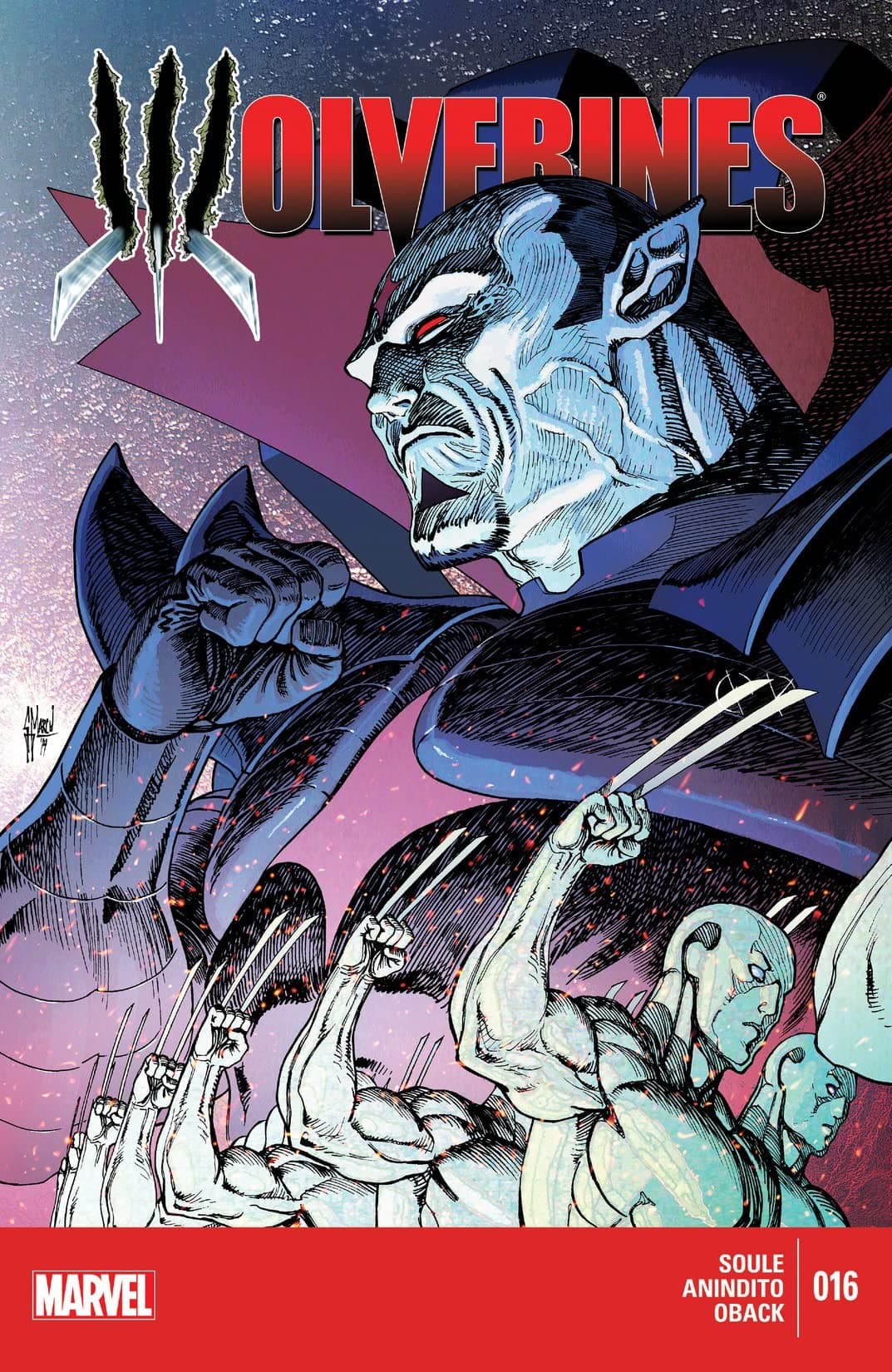 Wolverines #16 cover