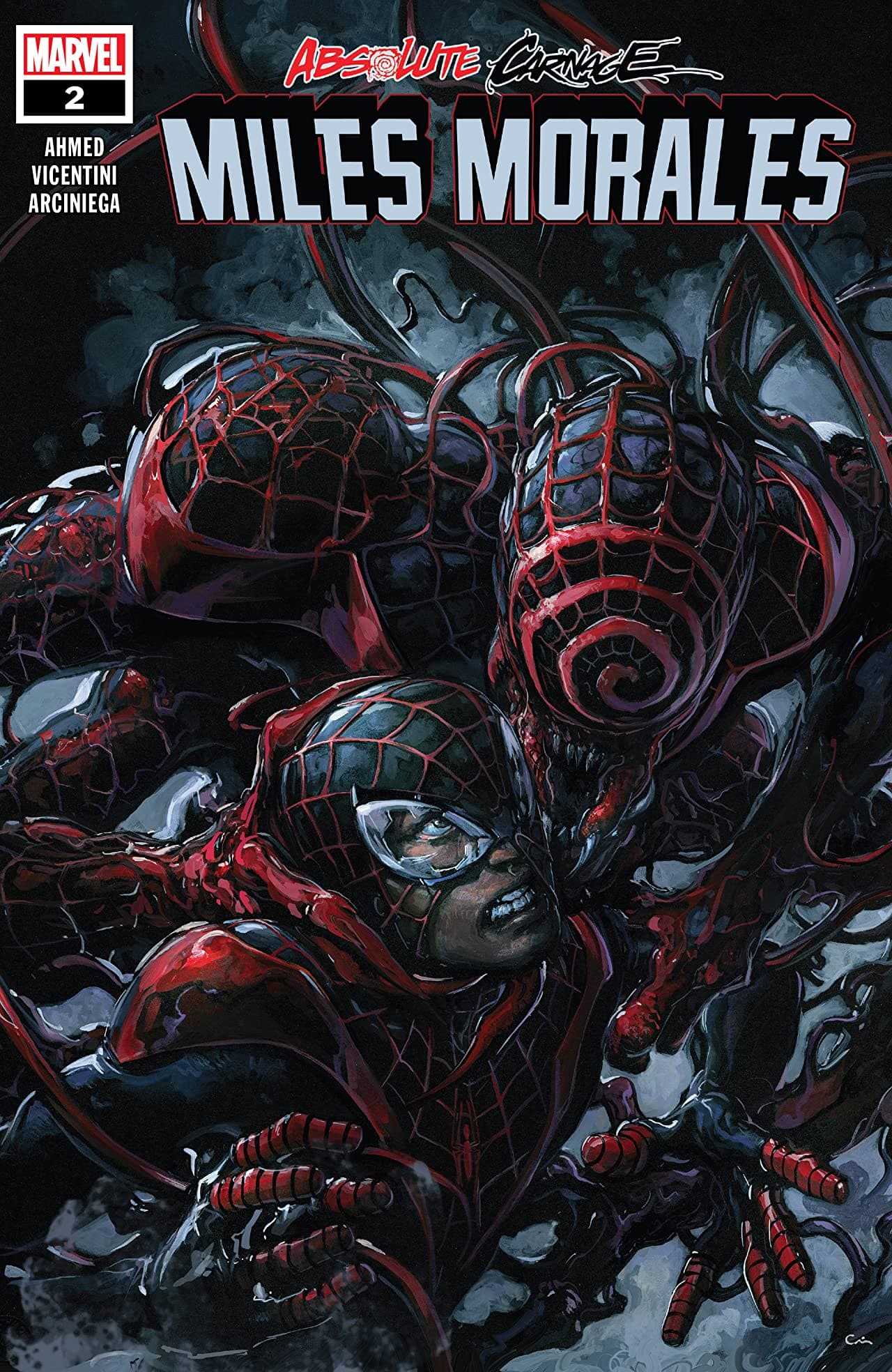 Absolute Carnage: Miles Morales #2 cover
