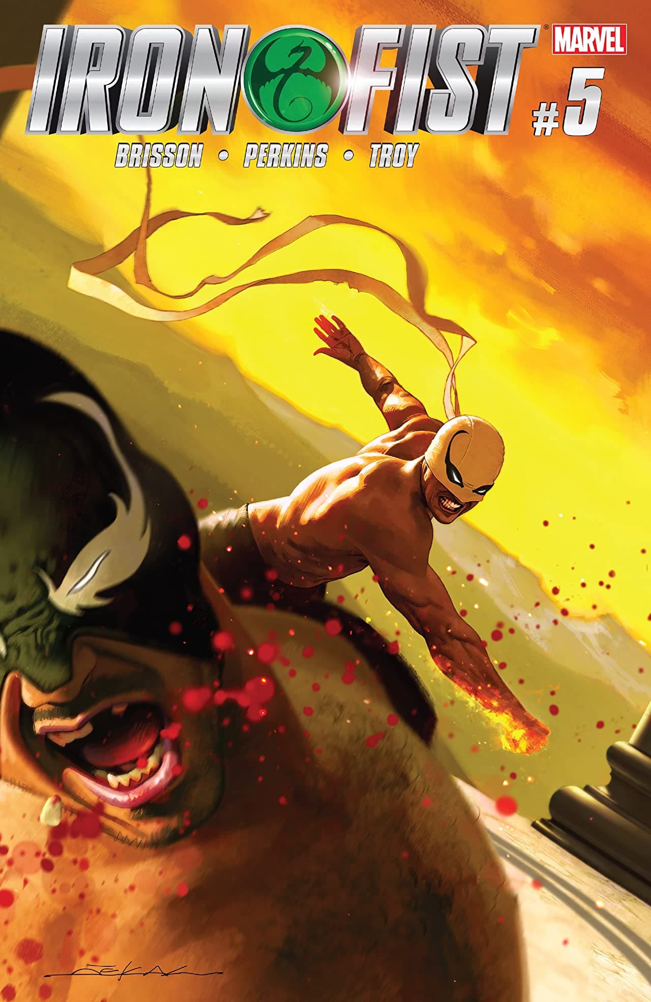 Iron Fist #5 cover