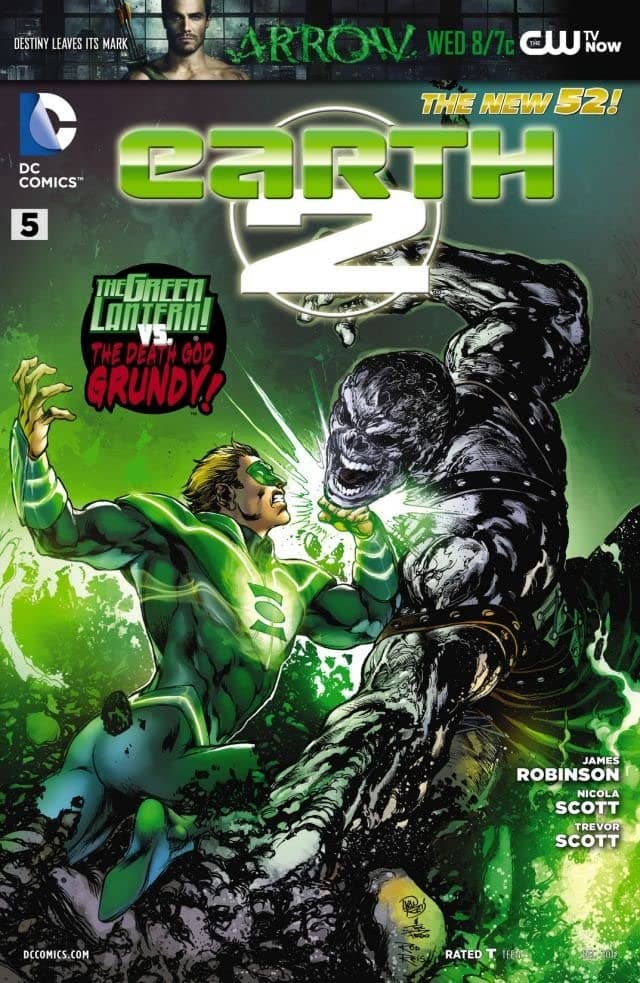 Earth 2 #5 cover