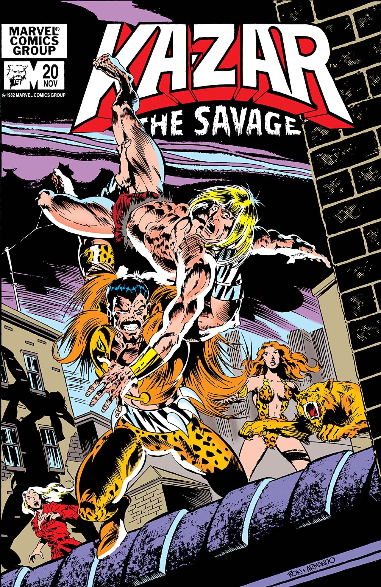 Ka-Zar the Savage #20 cover