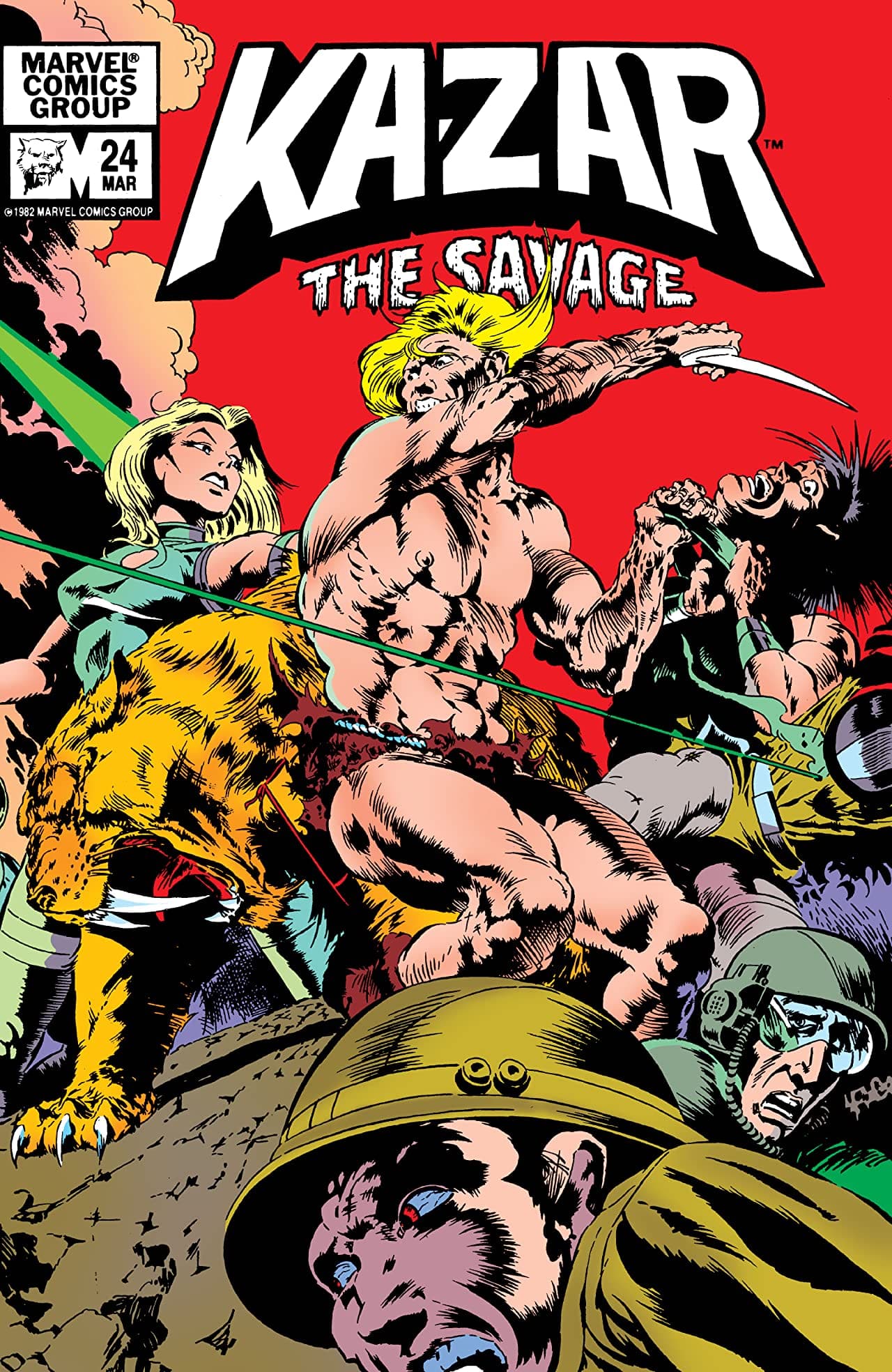 Ka-Zar the Savage #24 cover