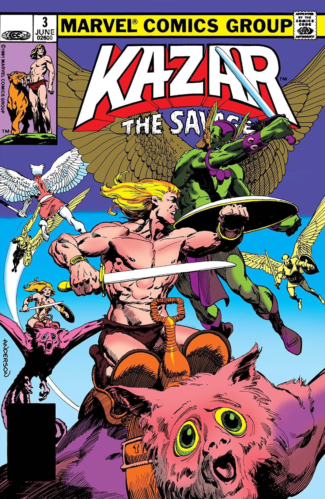 Ka-Zar the Savage #3