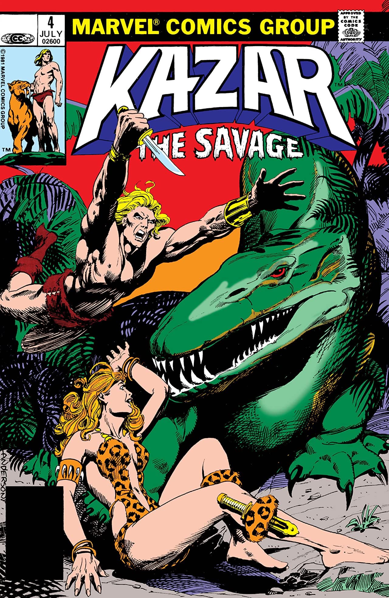 Ka-Zar the Savage #4