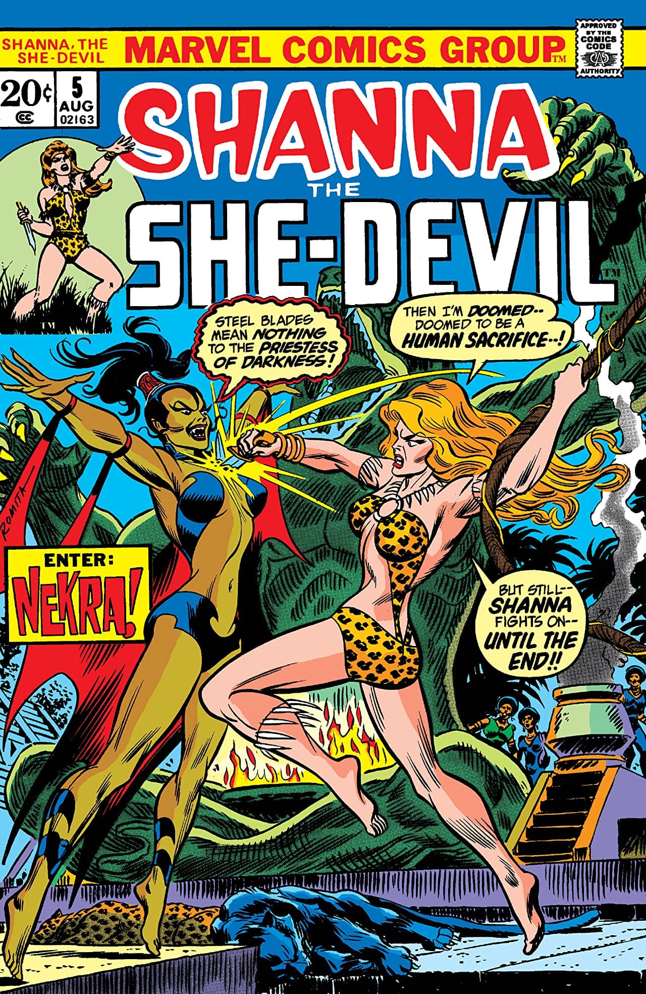 Shanna the She-Devil #5 cover