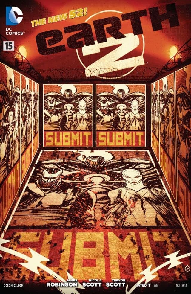 Earth 2 #15 cover