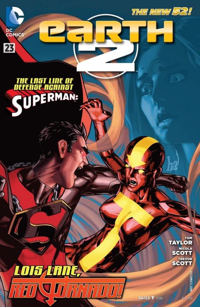 Earth 2 #23 cover
