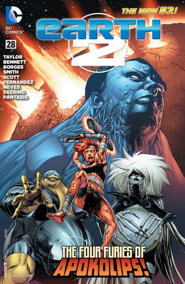 Earth 2 #28 cover
