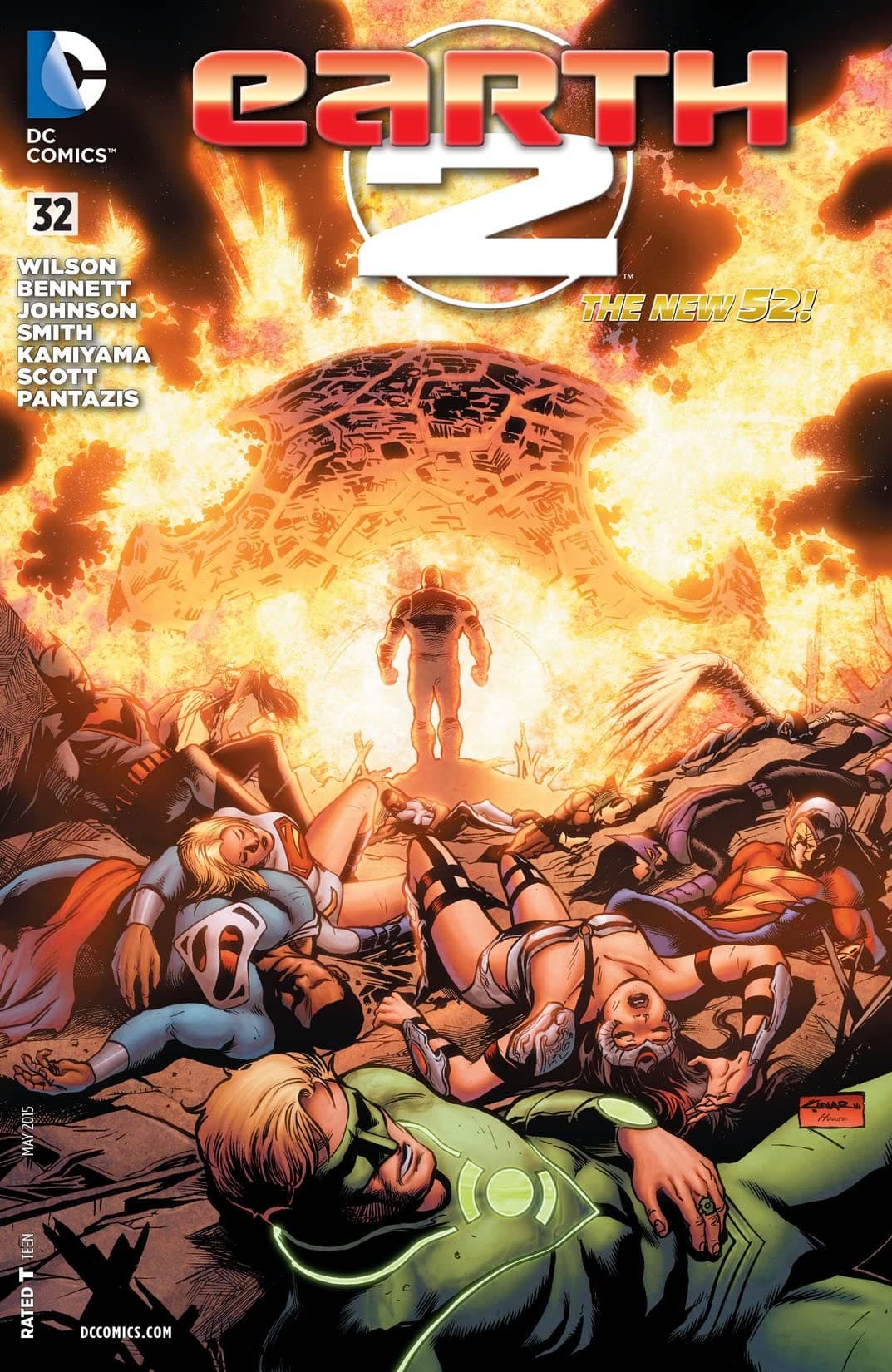 Earth 2 #32 cover