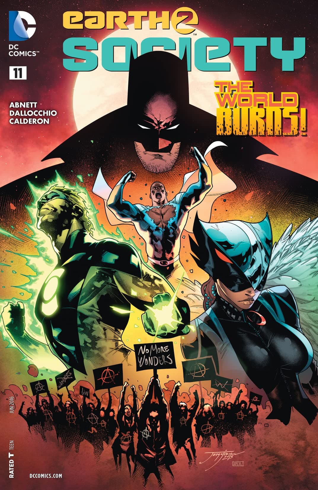 Earth 2: Society #11 cover