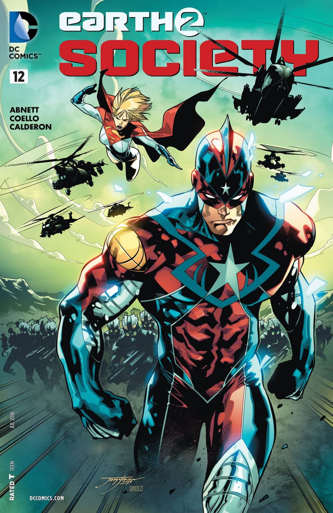 Earth 2: Society #12 cover