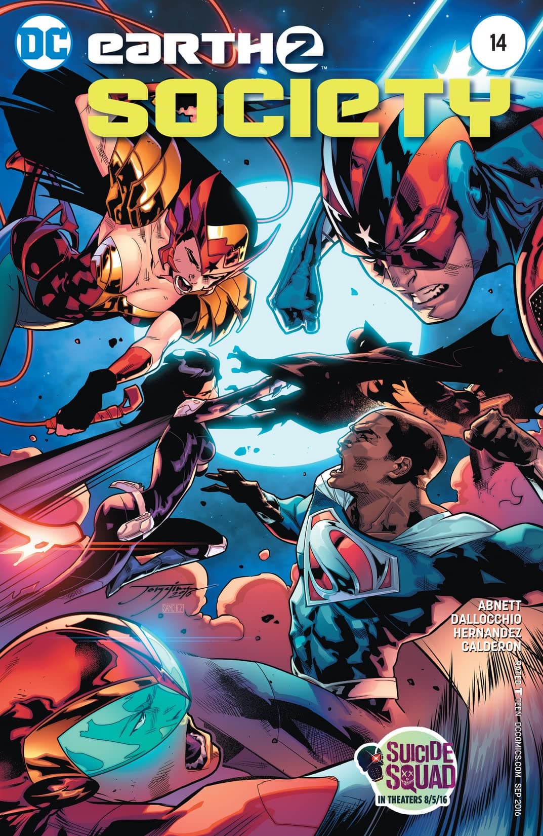 Earth 2: Society #14 cover