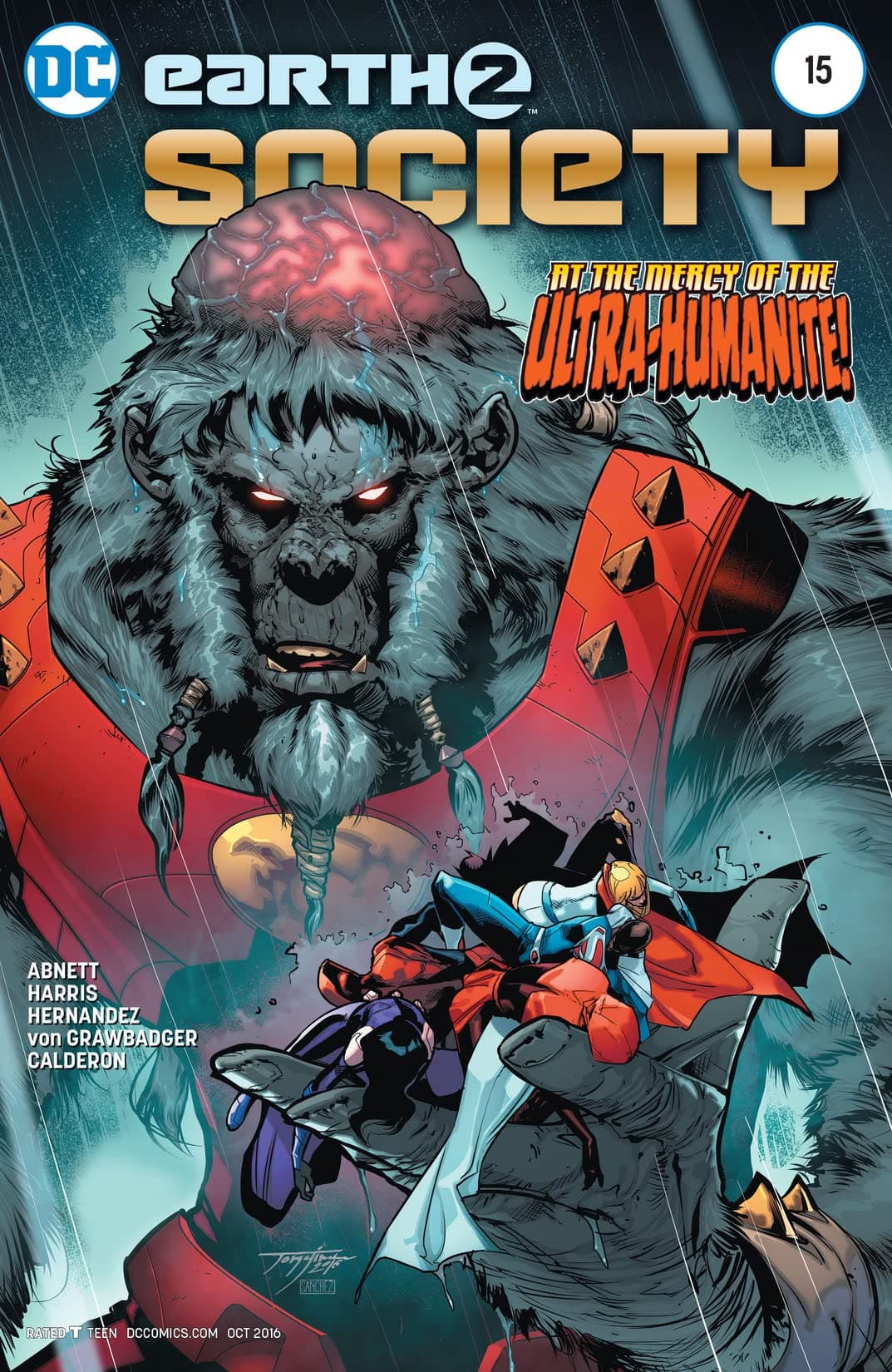 Earth 2: Society #15 cover