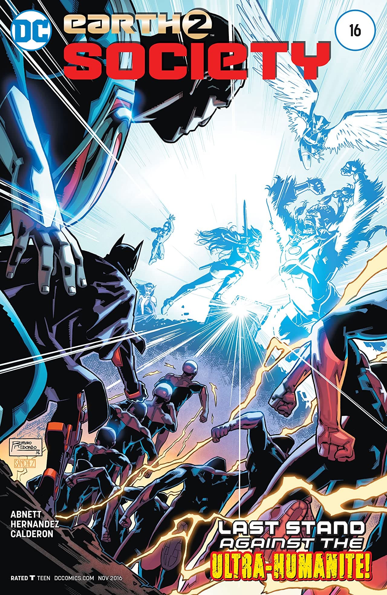 Earth 2: Society #16 cover