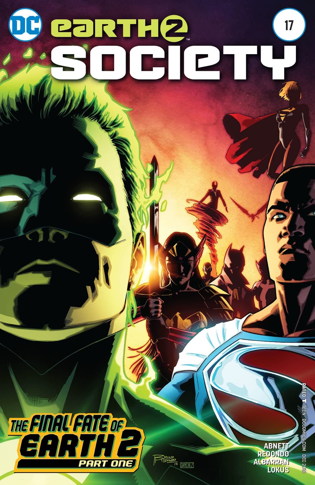 Earth 2: Society #17 cover