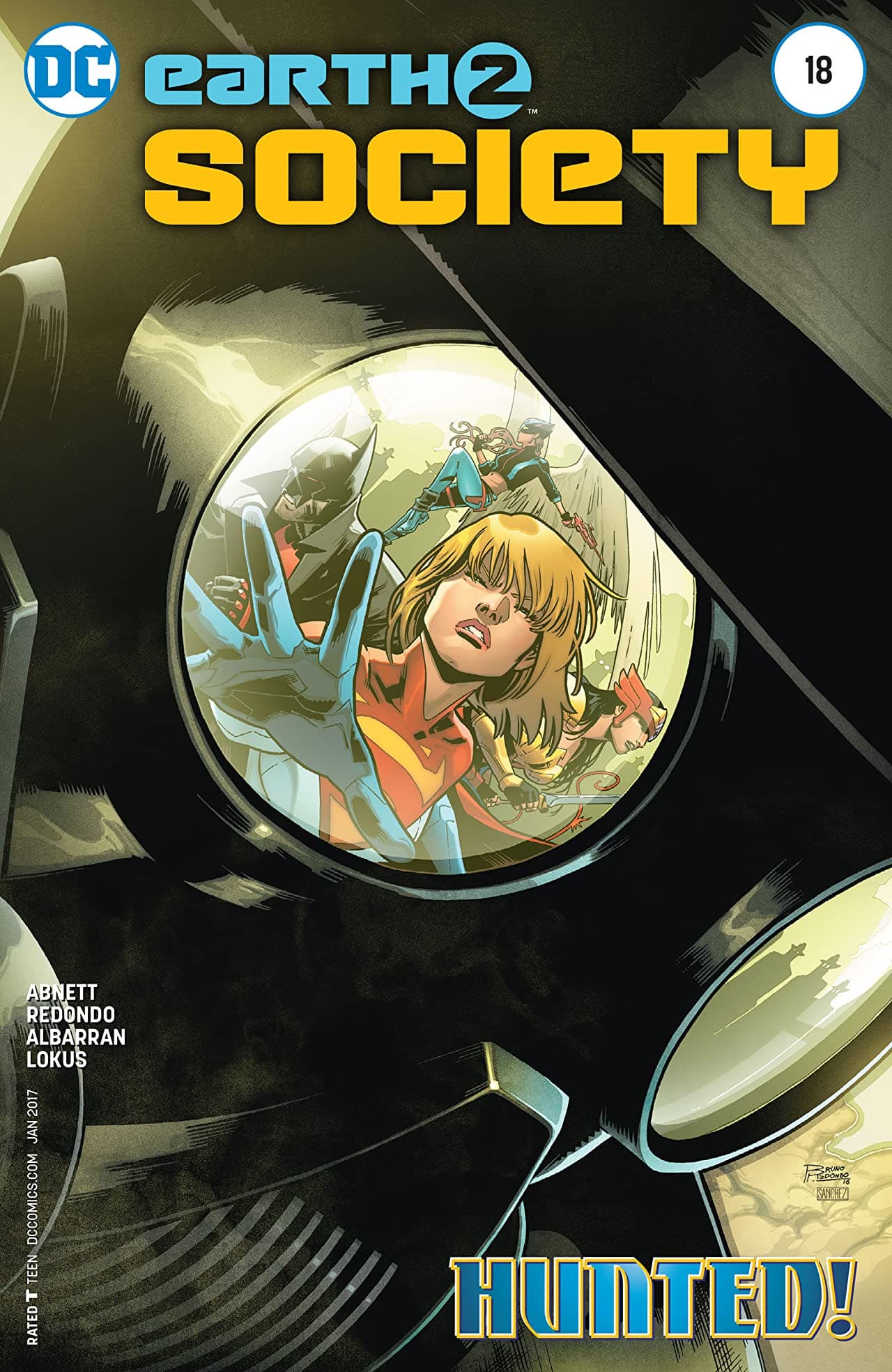 Earth 2: Society #18 cover