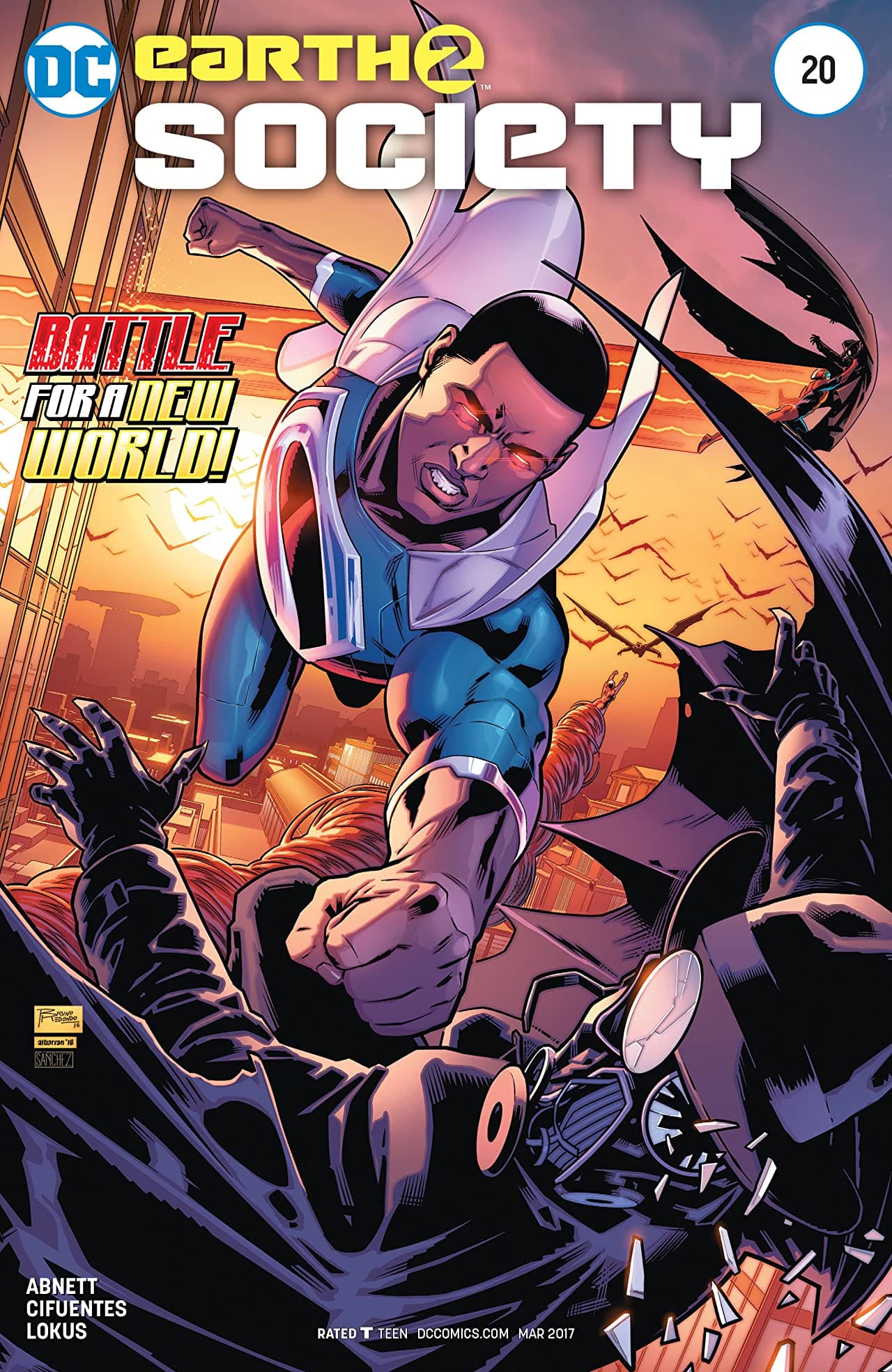 Earth 2: Society #20 cover