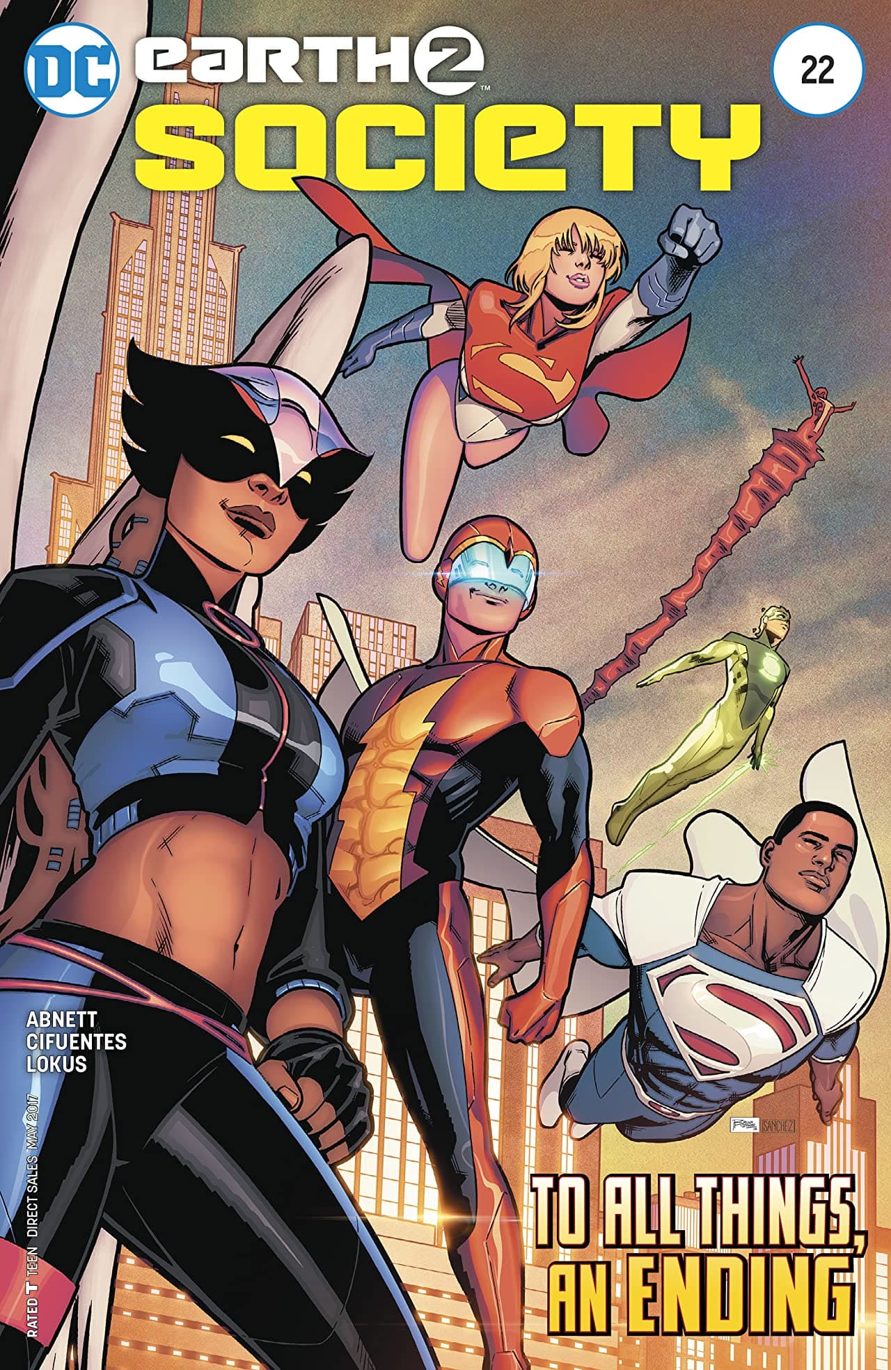 Earth 2: Society #22 cover