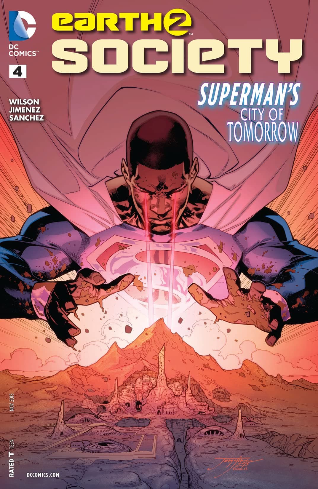 Earth 2: Society #4 cover