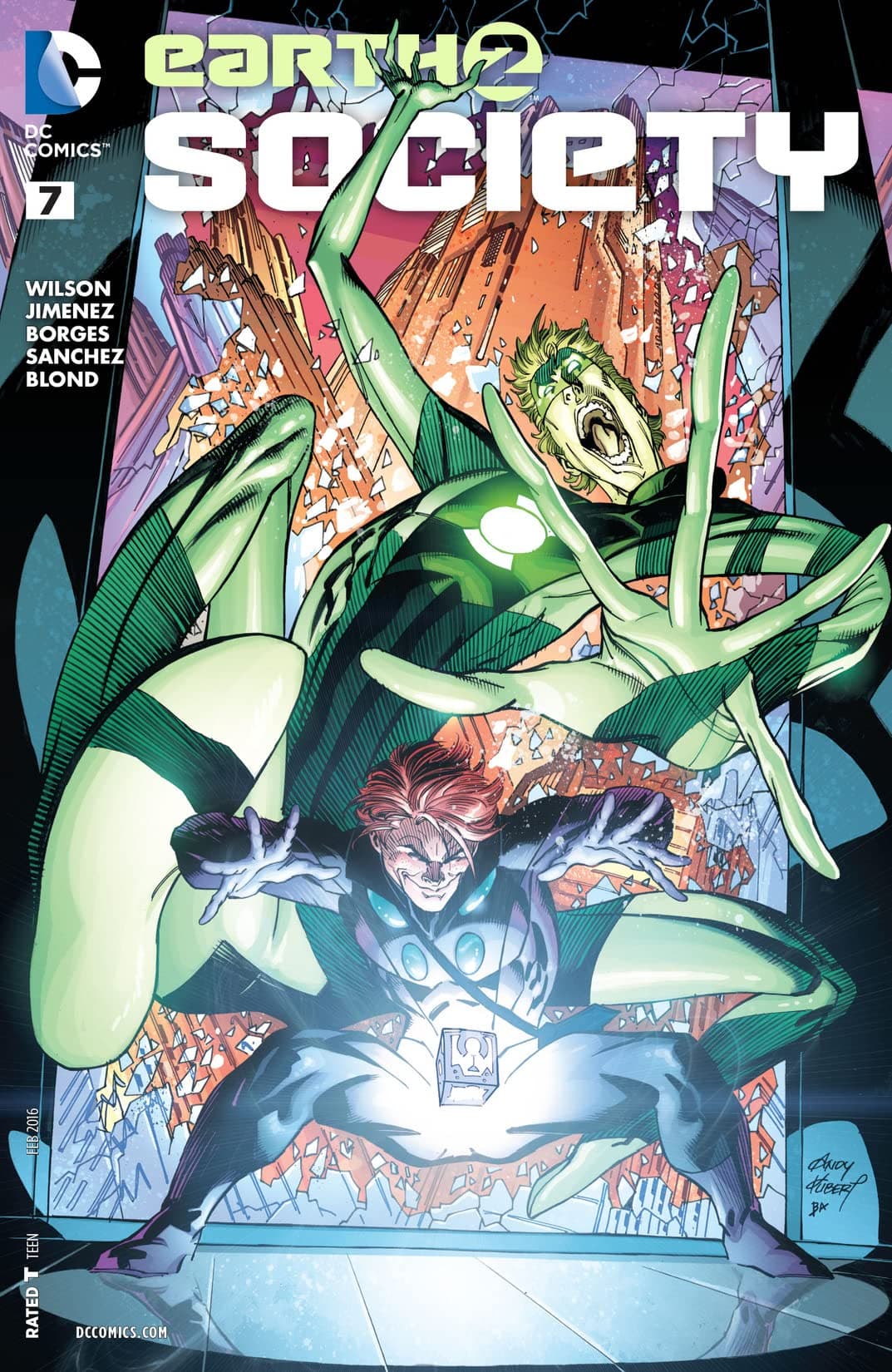 Earth 2: Society #7 cover